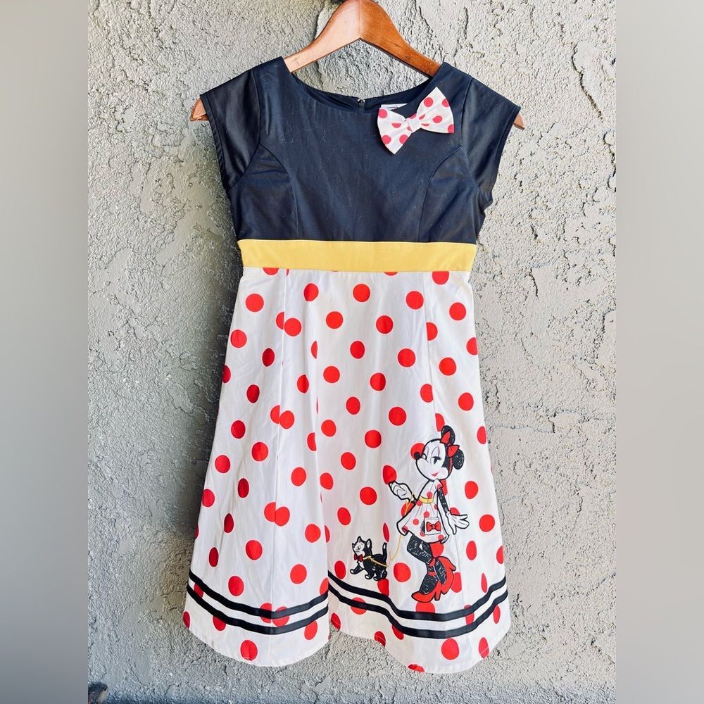 Disney Parks The Dress Shop Minnie Mouse Figaro Dress for Girls
